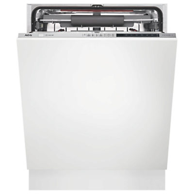 AEG FSE83710P Integrated Dishwasher, Stainless Steel AEG FSE83710P Integrated Dishwasher, Stainless Steel